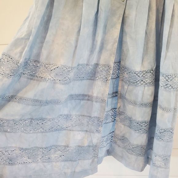 LoveShackFancy Edie Cotton Crochet Lace Midi Dress - Picture 13 of 16